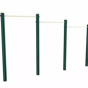Triple Pull Up Bars